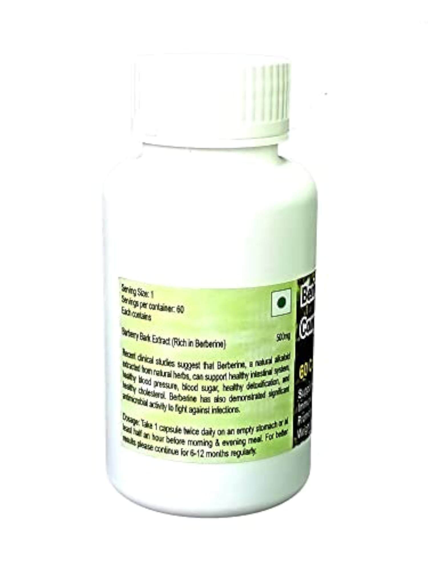 Berberine Health Complex Capsule, 50ml Drops Free